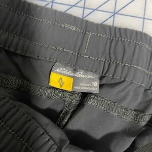 Eddie Bauer Women's Charcoal shorts 18